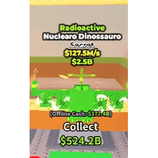 nuclearo dinossauro radioactive