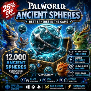 PALWORLD EXOTIC SPHERES x12,000 - PC/XBOX/PS5 - FASTEST DELIVERY