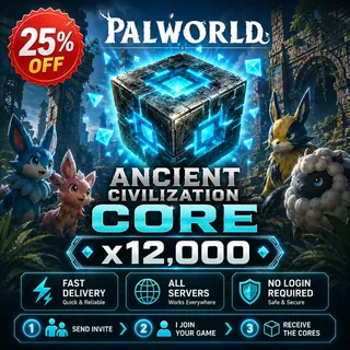 PALWORLD ANCIENT CIVILIZATION CORES x12,000 - PC/XBOX/PS5 - FASTEST DELIVERY