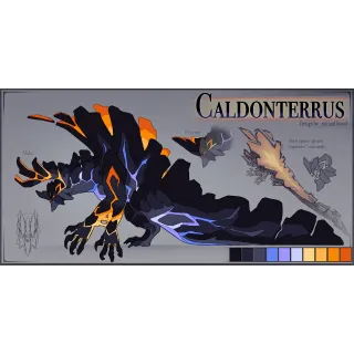 Caldonterrus specie  - CREATURES OF SONARIA