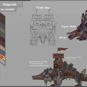 Golgaroth Specie - CREATURES OF SONARIA