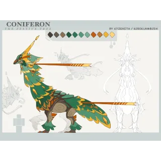 Coniferon SPECIE - CREATURES OF SONARIA
