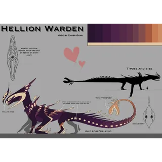 hellion warden specie - CREATURES OF SONARIA