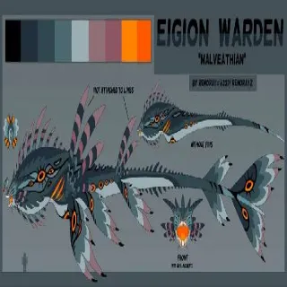 Eigion Warden Specie - CREATURES OF SONARIA