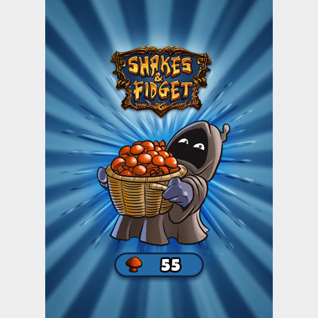 jul lyserød ejer Shakes & Fidget – The Game: 55 Mushrooms - Other Gift Cards - Gameflip