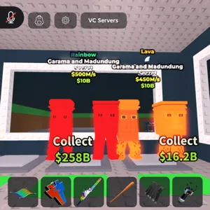 Lava  & rainbow garama