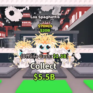 Steal a Brainrot Los Spaghettis