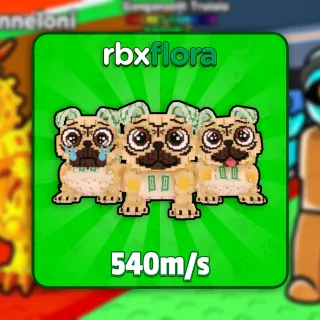 Steal a Brainrot Los Puggies 540m/s