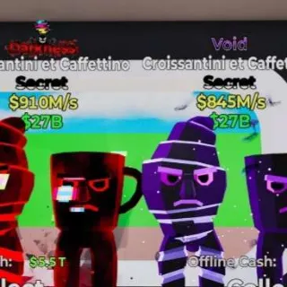 Steal Brainrot Fortnite CROISSANTINI ET CAFFETINO