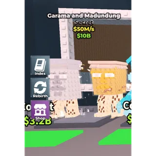 Garama and madundung 50m/s