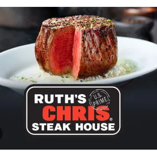 $100.00 USD Ruth's Chris Gift Card 