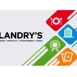 $100.00 USD Landry's Gift Card
