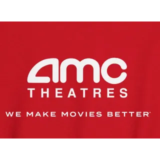 $13.00 AMC Theaters Gift Card