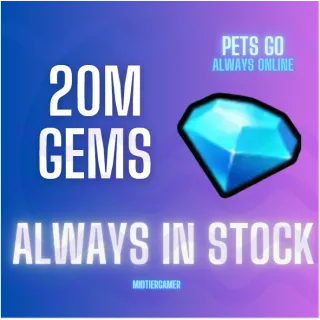 Pets Go 50m Gems