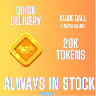 Blade ball 20k tokens