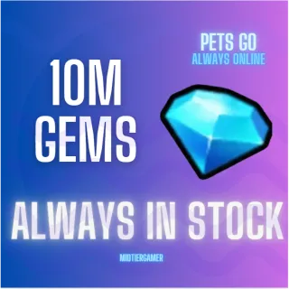 Pets Go 10m Gems