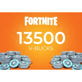 Fortnite - 13500 V-Bucks Epic Games Account