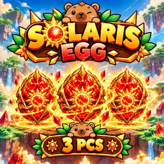 RIDE A PET | SOLARIS EGG | 3 PCS