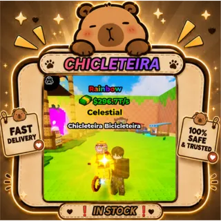 KICK A LUCKY BLOCK | RAINBOW CHICLETEIRA BICICLETEIRA | $296.7T/s
