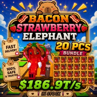KICK A LUCKY BLOCK | BACON | STRAWBERRY ELEPHANT| MONEY MAKER