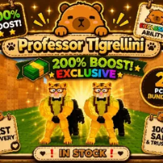 2x Professor Trigellini| KICK A LUCKY BLOCK| MONEY MAKER | EXCLUSIVE