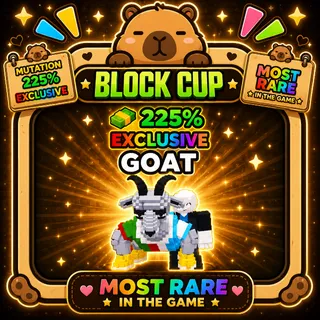 KICK A LUCKY BLOCK | GOAT | BLOCK CUP |