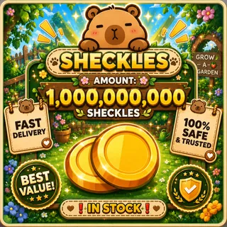 1B SHECKLES + FREE 100M | GROW A GARDEN 2 | FAST DELIVERY