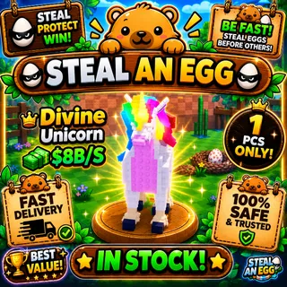 $8B/s UNICORN | STEAL AN EGG
