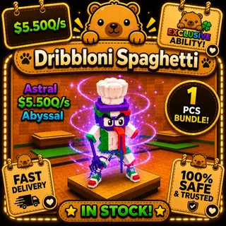 SPAGHETTI DRIBBLONI  | KICK A LUCKY BLOCK  |  ASTRAL | MONEY MAKER