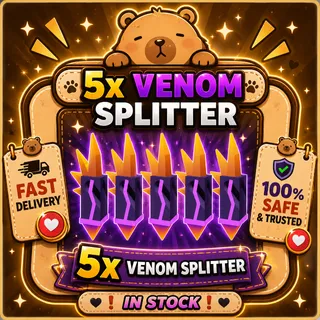 GROW A GARDEN 2 | VENOM SPLITTER| 5 PCS BUNDLE | FAST DELIVERY
