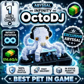KICK A LUCKY BLOCK | OCTO DJ | ABYSSAL | INFINITY | $16.6/s
