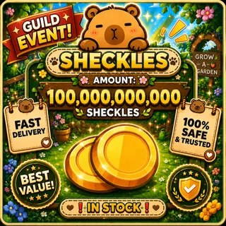 100 BILLION | GROW A GARDEN 2 |GUILD EVENT
