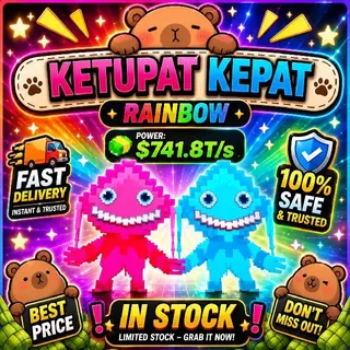 KICK A LUCKY BLOCK | RAINBOW KETUPAT KEPAT | $741.8T/s