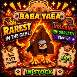 KICK A LUCKY BLOCK | VOLCANIC BABA YAGA | ETERNAL | $649.1T/s