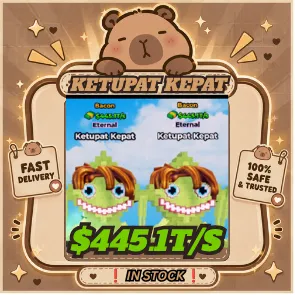 KICK A LUCKY BLOCK | BACON KETUPAT KEPAT | RAREST IN THE GAME $445.1T/S