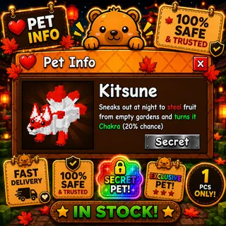 KITSUNE | GROW A GARDEN 2