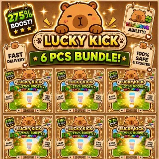KICK A LUCKY BLOCK | LUCKY KICK x6| MONEY MAKER | EXCLUSIVE | BUNDLE