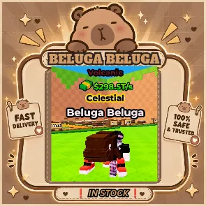 KICK A LUCKY BLOCK | VOLCANIC BELUGA BELUGA | FAST DELIVERY
