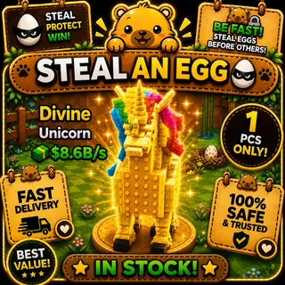 $8.6B/s  GOLDEN UNICORN | STEAL AN EGG