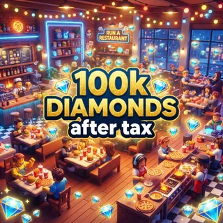 Run a Restaurant - 100k Diamonds