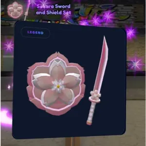 Sakura sword and shield