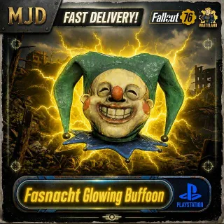 Glowing Buffoon Mask