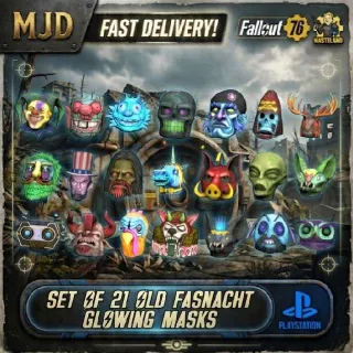 21Glowing Masks