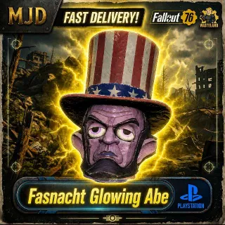 Glowing Abe Mask
