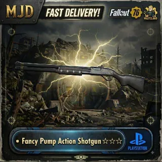 Fancy PumpAction Shotgun
