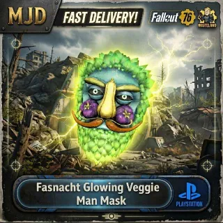 Glowing Veggie Man Mask