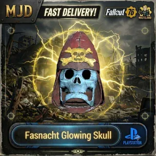 Glowing Skull Mask
