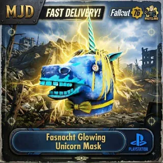 Glowing Unicorn Mask