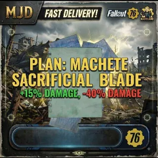 Machete Sacrificial Blad