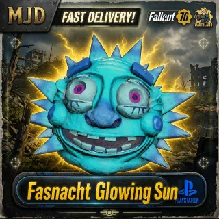 Glowing Sun Mask